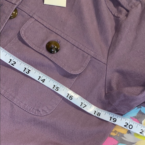 NWT!! Christopher & Banks Purple Jacket Casual Size PS Petite Small - Picture 4 of 10
